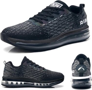 Кросівки для бігу Azooken: чоловічі та жіночі, для занять спортом, джогінгу, тенісу, бігу по вулицях, активного відпочинку, фітнесу, трейлраннінгу. Розміри 36-47. Кольори: білий, синій, чорний.