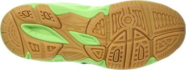 Дитячі спортивні кросівки Mizuno Lightning Star Z2 для залу, розмір 42 2/3 (34 EU), блакитний, білий, зелений