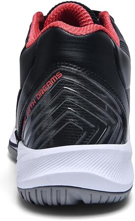 Волейбольні кросівки для чоловіків, кросівки для залу, тренувальні кросівки, легка амортизація, неслизька підошва, розміри 38-48 EU (42 EU, Чорний)