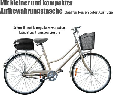 Водонепроникний чохол для велосипеда BigDean – захист від негоди, підходить для 1-2 велосипедів, мотоциклів та ролерів, поліестер 210D