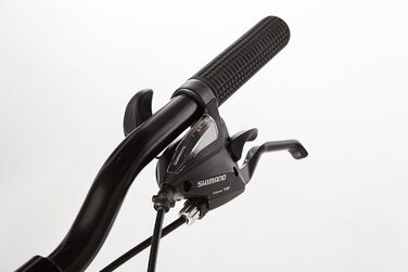 Дитячий гірський велосипед 20'' Moma Bikes, алюмінієвий, 6 швидкостей Shimano, дискові гальма, передня амортизація
