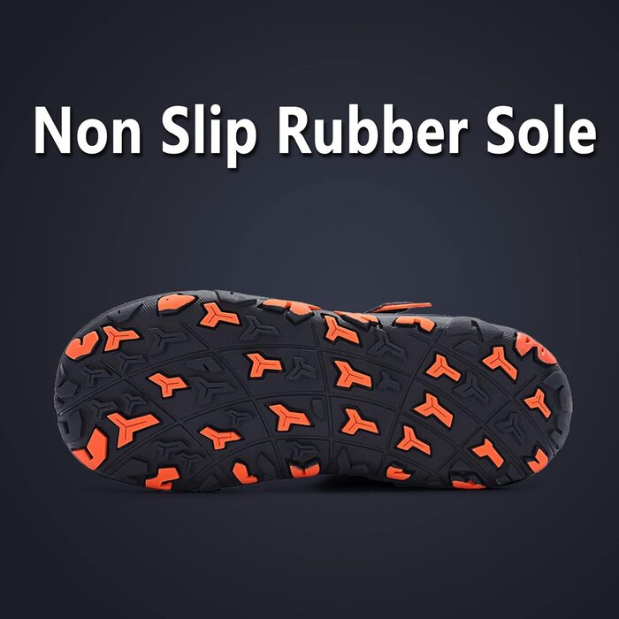 Дитячі трекінгові черевики FLIOZY - водонепроникні, легкі, дихаючі, для дівчаток та хлопчиків (34 EU, Navy)