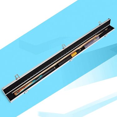 Cue-King Premier 300: Більярдний кий для снукеру, ручної роботи, 144.8 см, 510.3 г, з кейсом, телескопічним подовженням, з мікрофібровим рушником