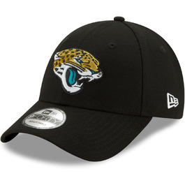 Кепка New Era 9Forty чоловіча Jacksonville Jaguars чорна, універсальний розмір