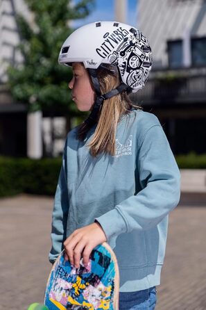 ABUS Skurb ACE – стильний велосипедний шолом для міста, скейтборду, BMX, лонгборду