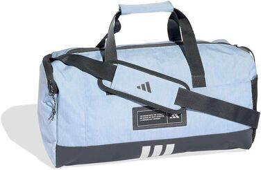 Спортивна сумка Adidas 4ATHLTS Unisex, чорна з синім Glow Blue, розмір S