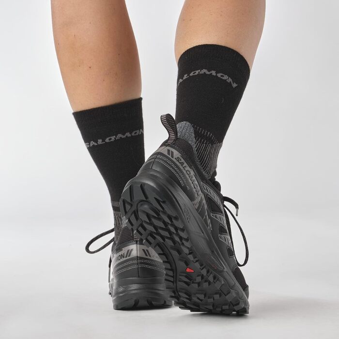 Жіночі трейлраннінг та похідні черевики Salomon Wander Gore-Tex, чорно-сливовий, розмір 38 2/3 EU