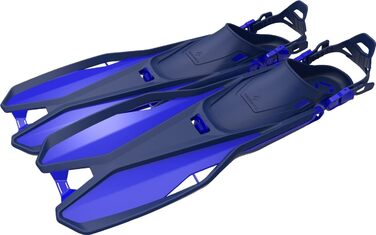 Ласти для плавання TECNOPRO F6 C Travel чоловічі, розмір 42-44, сині