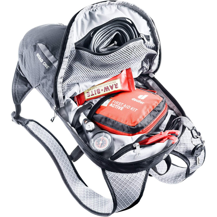 Велосипедний рюкзак Deuter Road One 5 л чорний для шосейного велоспорту