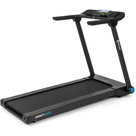 Бігова доріжка Capital Sports Infinity Edge 1,5 к.с., 45x125 см, до 16 км/год, SoftDynamic амортизація, сенсорний дисплей