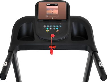 Бігова доріжка Zipro Tekno з нахилом, домашній тренажер до 14 км/год, складаний, потужність 1.5-2.5 к.с., LCD-дисплей, тримач, 12+3 програм, вага до 120 кг