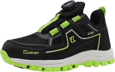 Черевики туристичні Kastinger Preiner Low Xt Ktx для хлопчиків, 32 EU, Jet Black Lime
