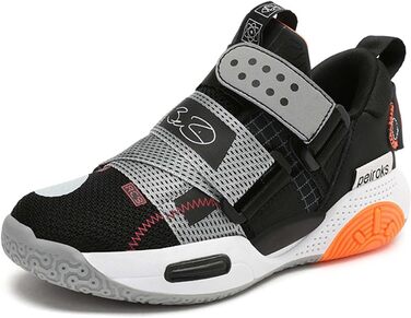 Дитячі спортивні кросівки для хлопчиків та дівчаток. Зручні, дихаючі, легкі, з неслизькою підошвою. Ідеальні для занять спортом, баскетболу, ходьби. Розмір 35 EU, сірий колір.