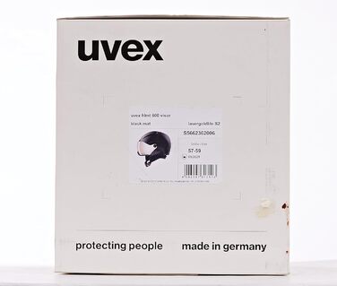 Гірськолижний шолом з візором uvex HLMT 600, унісекс, для дорослих