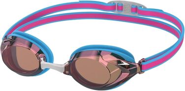Окуляри для плавання Speedo Vanquisher 3.0 дзеркальні унісекс дитячі, блакитні
