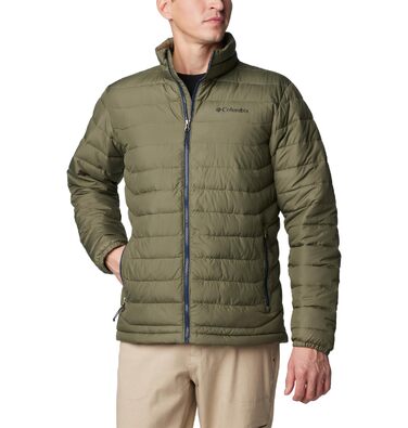 Чоловіча утеплена куртка Columbia Powder Lite II, темно-синій колір Collegiate Navy, розмір M
