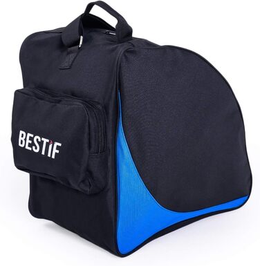 Набір для перевезення лиж та черевиків Skitasche: водонепроникний мішок для лиж до 175 см та сумка для черевиків | Чорний