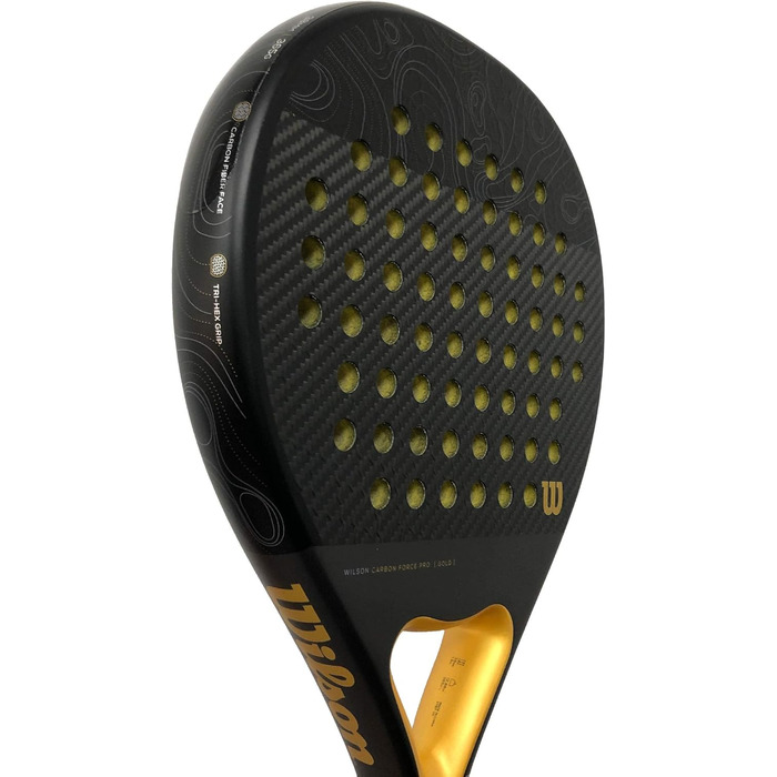 Тенісна ракетка Wilson Carbon Force Pro Gold Ltd, карбонова, професійна
