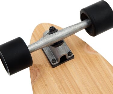 Лонгборд Apollo Hawaiian Wulff Bamboo з підшипниками ABEC, Drop Through, для фрірайду та круїзингу