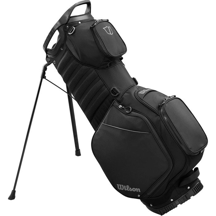 Сумка для гольф Wilson Talus 14 Stand Bag чорного кольору (унісекс, доросла)