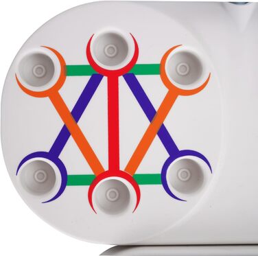 Набір для віджимань Dnkelar 3-в-1, фітнес-дошка для тренування всього тіла, з ручками для віджимань та еспандером, обладнання для дому, білий