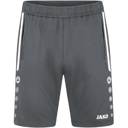 Чоловічі тренувальні шорти JAKO Around (XXL, Anthra Light) для спорту та фітнесу