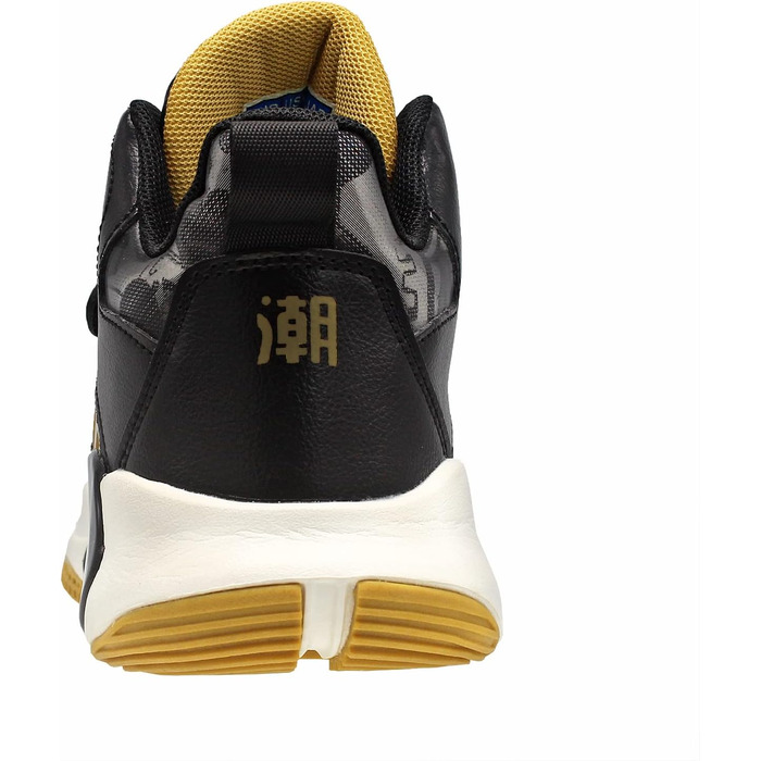 Дитячі кросівки для хлопчиків. Спортивні кросівки на липучці, розмір 30-40 (30 EU), чорний та золотий колір