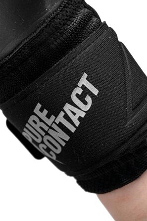 Воротарські рукавиці Reusch Pure Contact Infinity Junior для футболу (чорні) - дитячі, для штучної трави