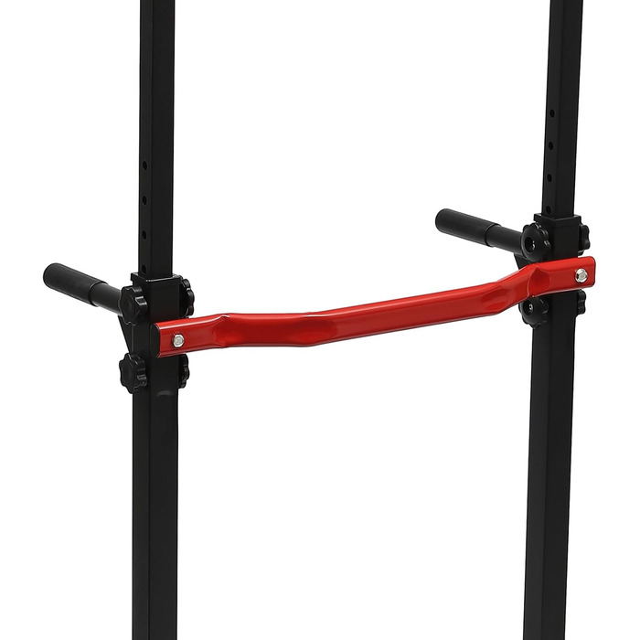 Багатофункціональна турнікова станція Power Tower: підтягування, бруси та прес, регульована висота 165-210 см, силовий тренажер для дому