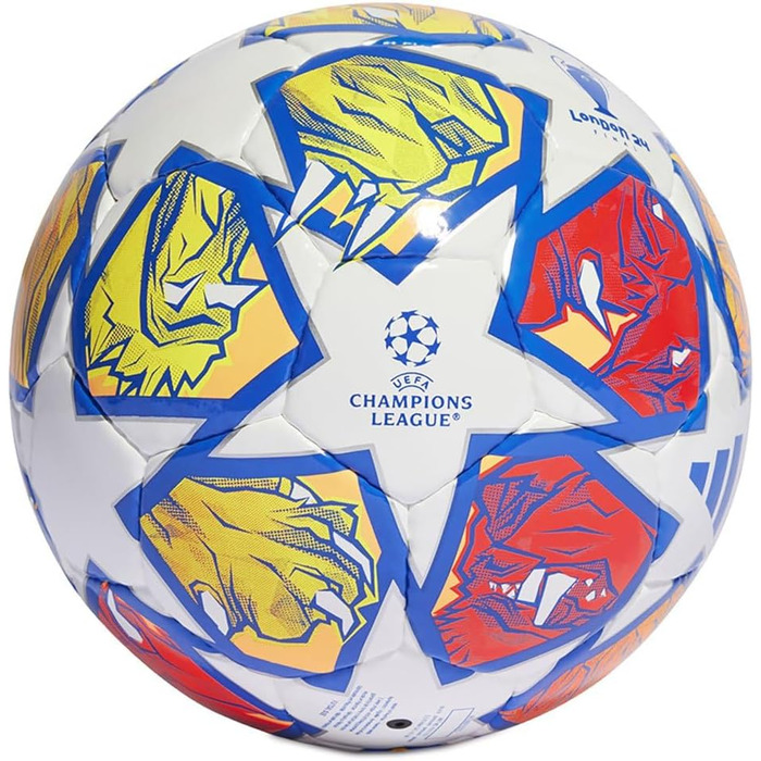 Футбольний м'яч Adidas UEFA Champions League FIFA Quality Pro Sala IN9339, розмір 4, білий, унісекс