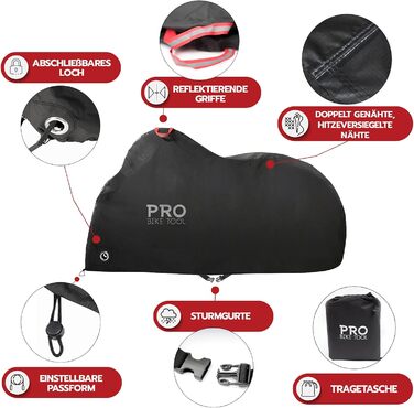 Чохол для велосипеда Outdoor великий – Ripstop, водонепроникний, захист від УФ, XL