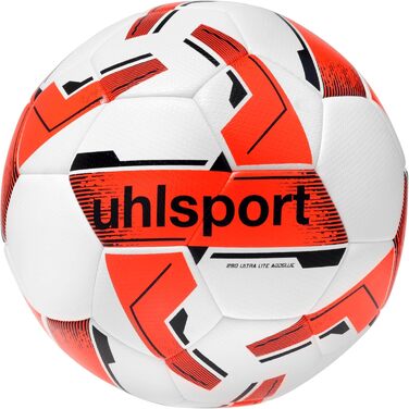 Дитячий футбольний м'яч Uhlsport 290 Ultra Lite Addglue Junior - для дітей до 10 років, білий/помаранчевий/темно-синій