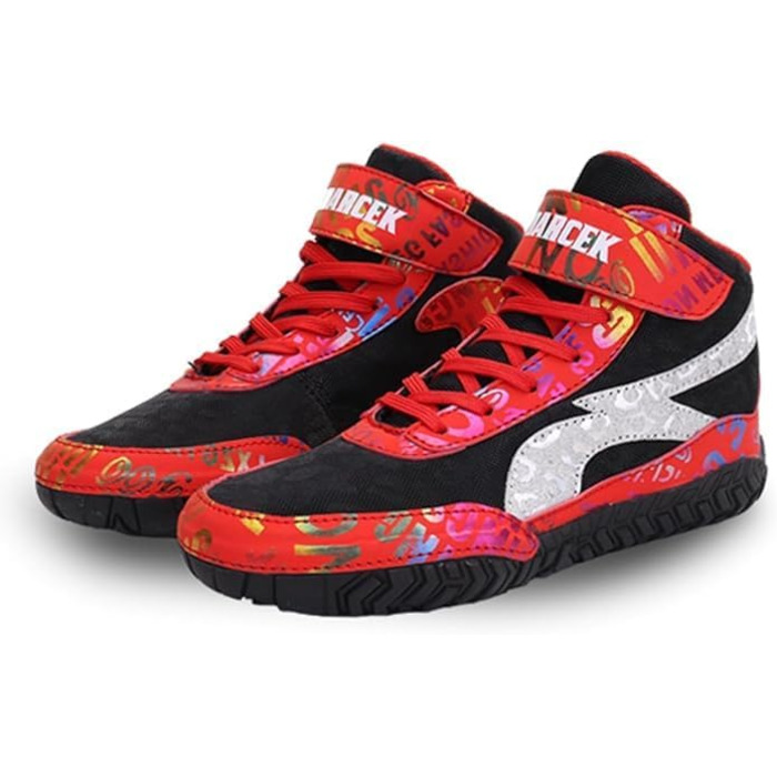 Легкі та дихаючі боксерські/веслувальні кросівки для дітей (34 EU, червоні)