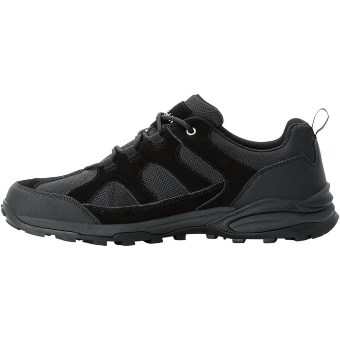 Чоловічі трекінгові черевики Jack Wolfskin Trail Hiker Texapore Low MW, чорні, 50 EU
