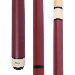 ASKA Heavy Hitter JBC: Білльярдний кий для стрибків та розбивання, 3 секції, з наконечником 14 мм, з канадського твердого клену, матове покриття