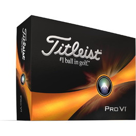 Гольф-м'ячі Titleist Pro V1, преміум клас, 12 шт.