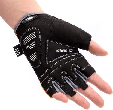 Рукавички велосипедні Meteor Radhandschuhe MTB Gel GX31 Green для чоловіків, жінок та дітей. Велосипедні рукавички для гірського велосипеда, катання, даунхілу та хайкінгу.