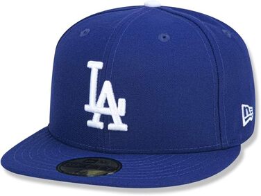 Кепка New Era 59Fifty Authentic Los Angeles Dodgers, синій колір, розмір 62
