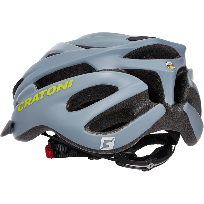 Велошолом Cratoni Pacer сірий для MTB, захисний шолом для велосипеда