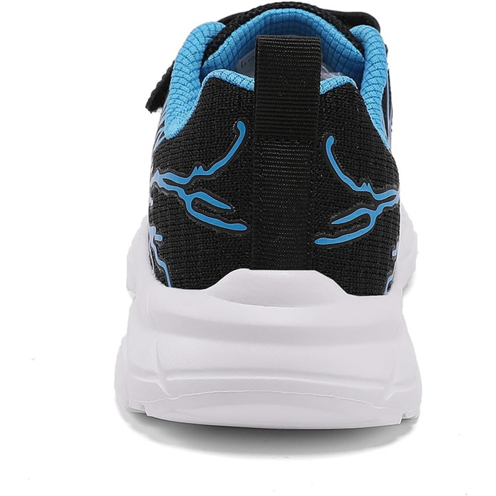 Дитячі кросівки для занять спортом: легкі, дихаючі, для хлопчиків та дівчаток, Mesh, Outdoor, Fitness, чорний, зелений, чорний/синій, 29 EU