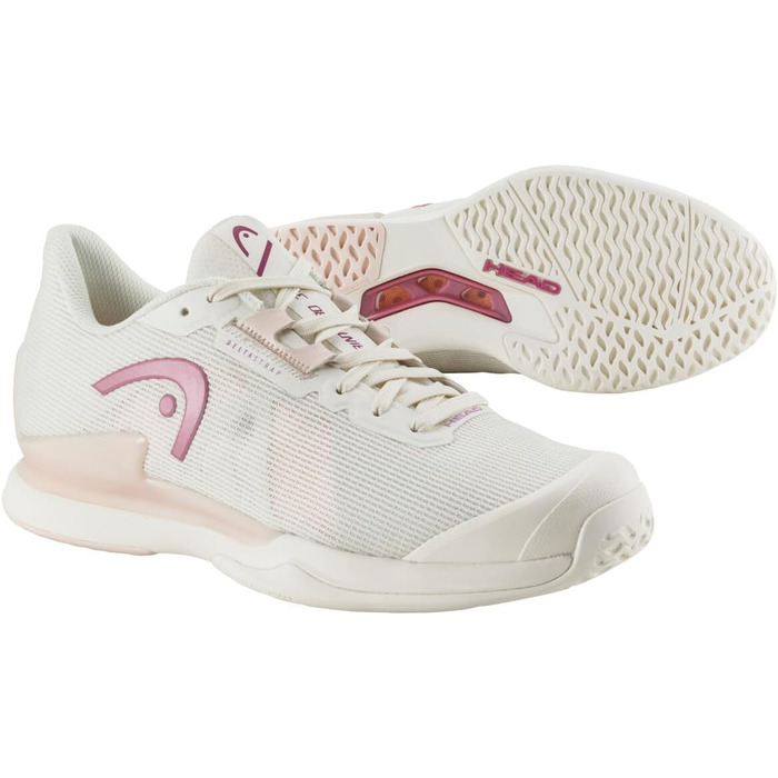 Жіноче тенісне взуття HEAD Sprint Pro 3.5 (42.5 EU, Білий з фіолетовим)