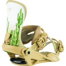 Жіноче сноубордичне кріплення Nitro IVY 2020 All Mountain Freestyle Freeride Cactus