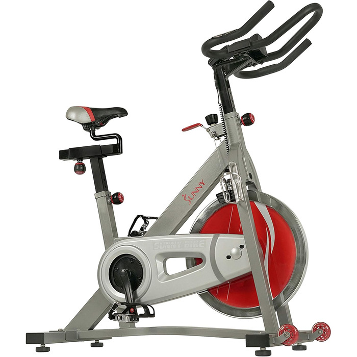 Велотренажер Sunny Health & Fitness Pro II з тримачем для пристроїв та розширеним дисплеєм, SF-B1995, для дому