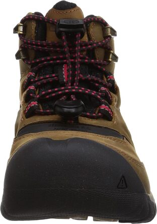 KEEN Ridge Flex Mid - водонепроникні трекінгові черевики для дітей, 29 EU, Bison Red Carpet