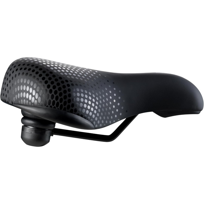 Сідло для міського велосипеда Selle San Marco City Sofa L1, м'яке, зручне, чорне