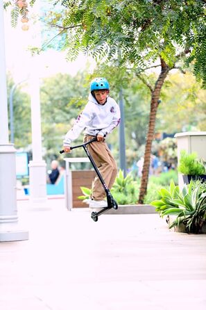 Трюковий самокат Chilli Pro Scooter Beast V2, 110 мм PU колеса, 360° керування, для дітей та дорослих, оригінал, професійний