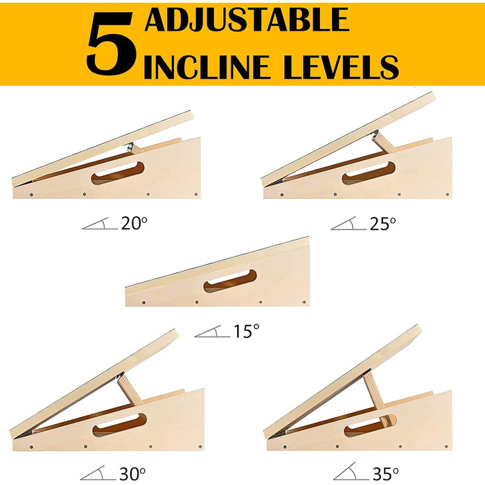 Набір 2-в-1: Нахилене дошка та баланс-борд для фітнесу та реабілітації, регульований нахил, тренажер для гомілки, антиковзаюча поверхня