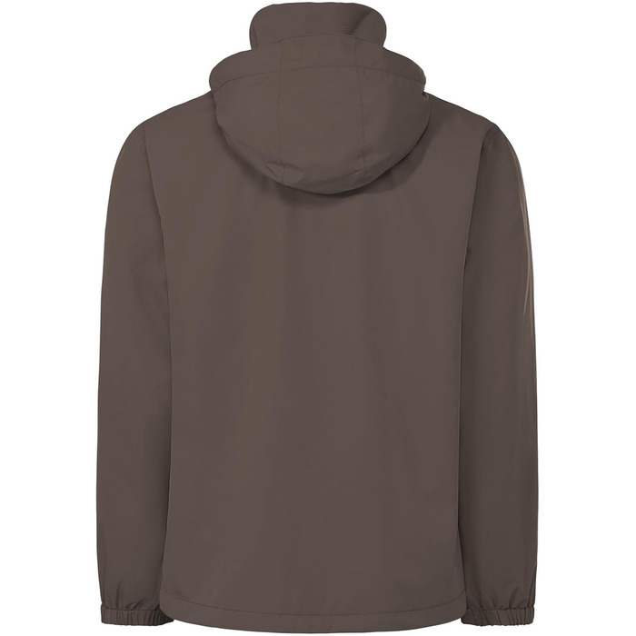 Чоловіча водонепроникна куртка VAUDE Escape light Jacket — вітрівка з мембраною, дихаюча, колір deer brown, розмір 4XL
