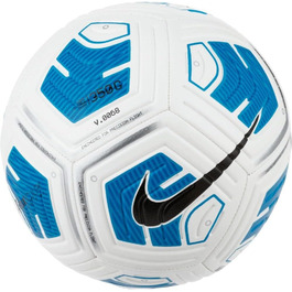 Футбольний м'яч Nike Strike Team, розмір 5, 350 г, біло-синьо-чорний, для дорослих, унісекс