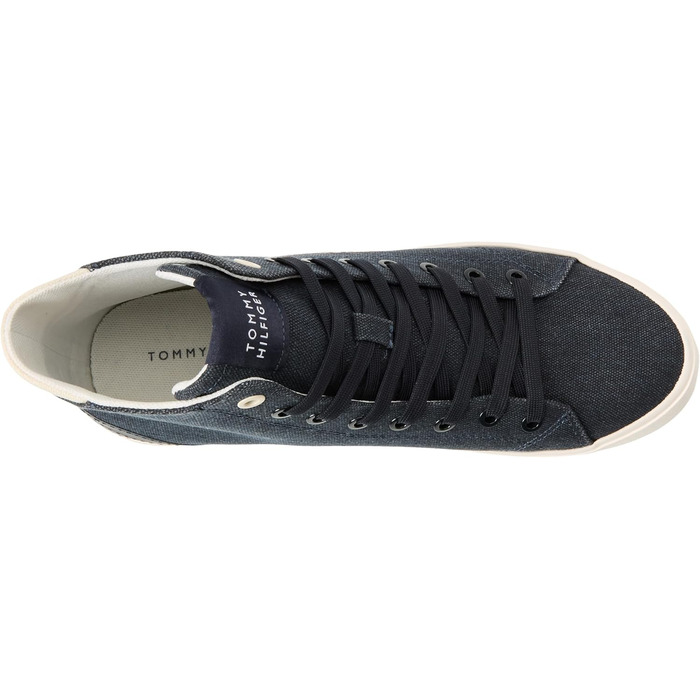 Чоловічі кросівки Tommy Hilfiger Vulcanized, літнє взуття, розмір 43 EU, блакитний колір Desert Sky